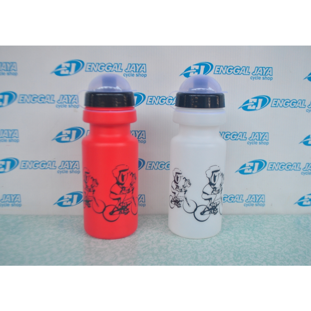 Botol Air Minum Sepeda 500ML Anti Bakteri Kuat Presisi Simple - Botol Minum Sepeda Motor Serbaguna N
