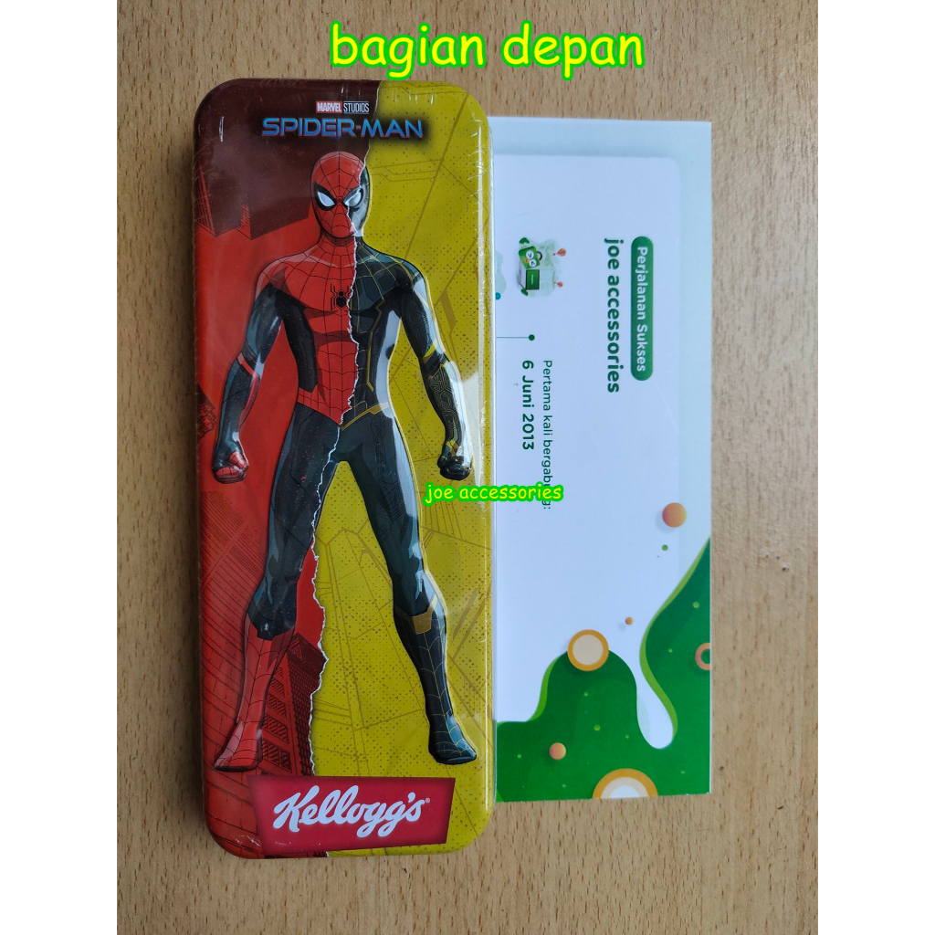 

tempat pensil kotak pensil anak karakter spiderman