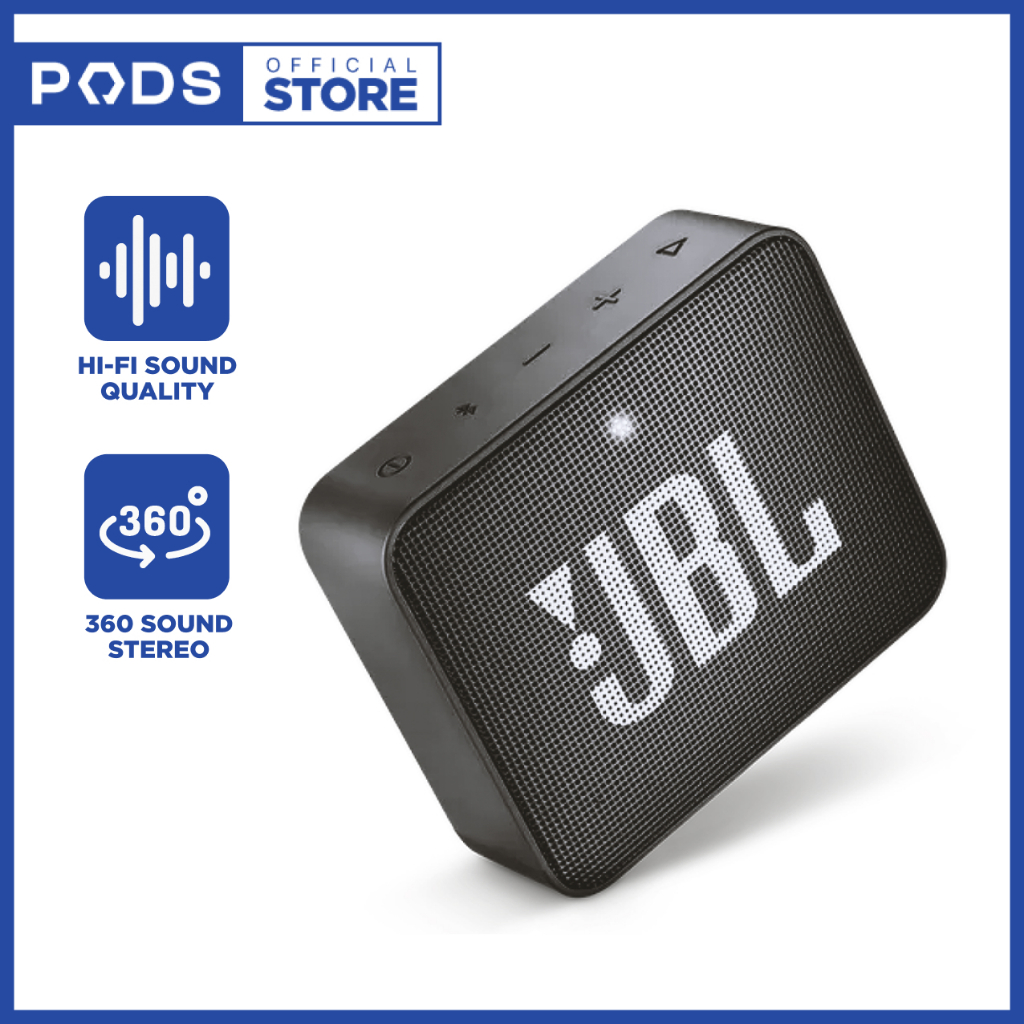 ThePods Speaker JBL Go 2 Wireless Bluetooth Speaker Extra Bass Audio Speakers - By PodsOfficialStore