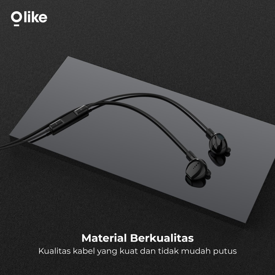 OLIKE EARPHONE HEADSET HANDSFREE HD AUDIO OH-W1H