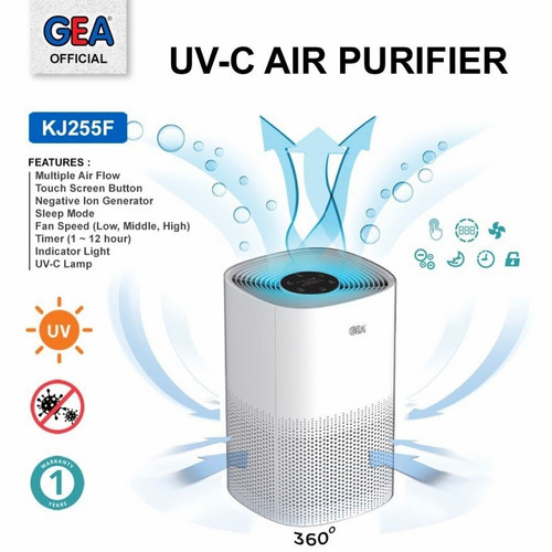 Air Purifier GEA KJ-255F With UV-C