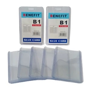 

Benefit Plastik ID B1 - Card Case B1 Potrait / berdiri