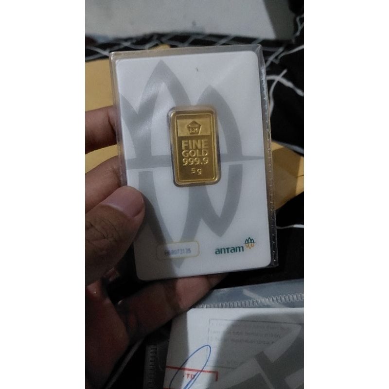 emas batang 5 gram