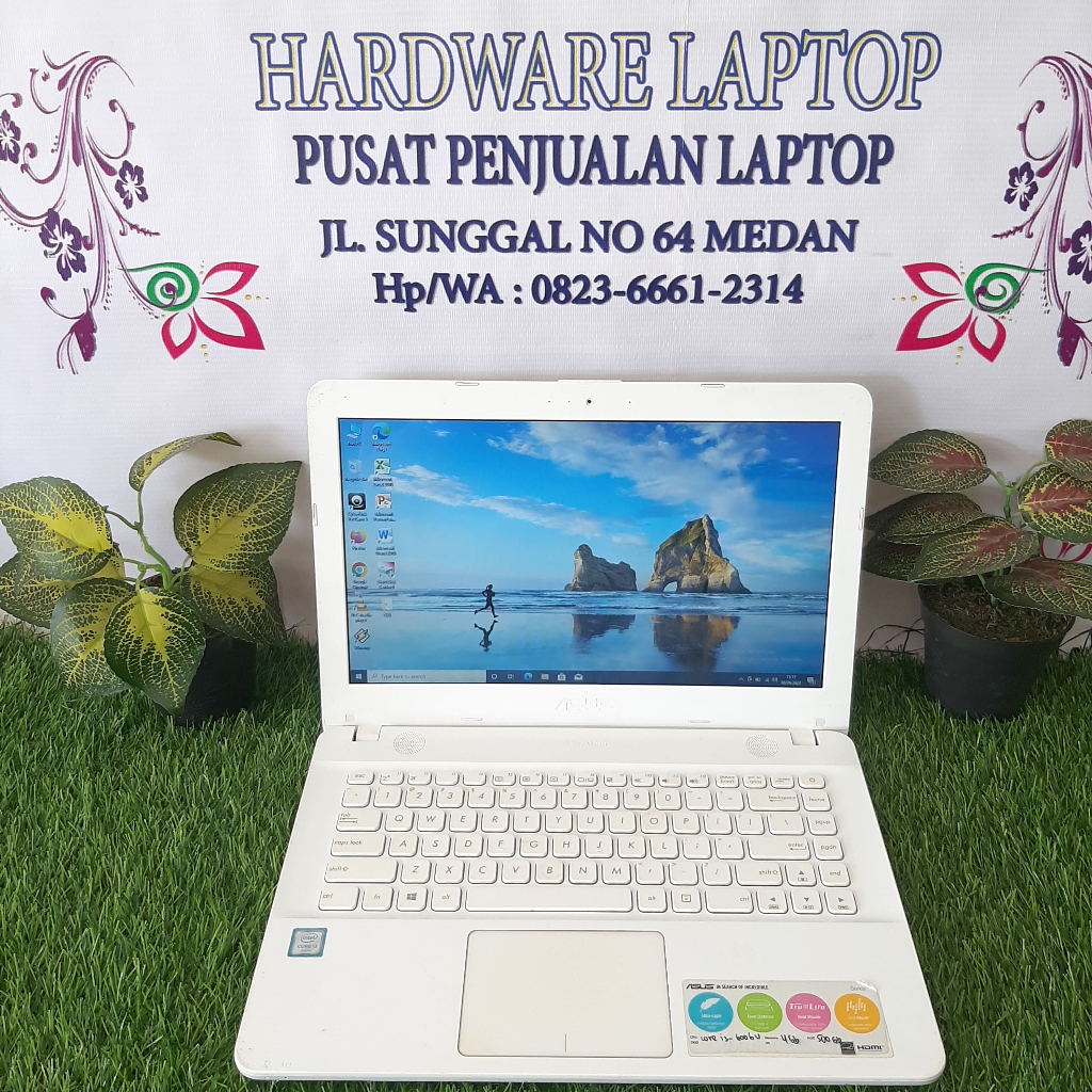 LAPTOP ASUS X441U CORE I3-6006U RAM 4GB HDD 500GB