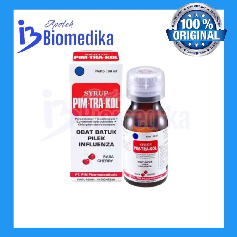 PIMTRAKOL CHERRY 60 ML obat batuk pilek