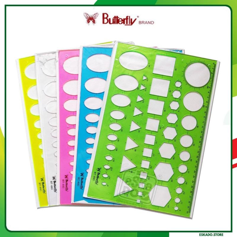 

Penggaris BT 880 Butterfly