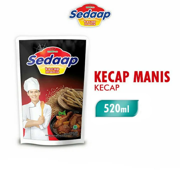 

Kecap Manis Sedaap 520 ml ( Tanpa Bonus Piring )