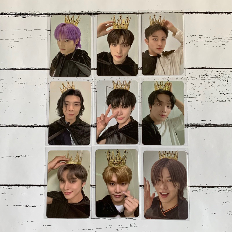 Ready NCT127 2023 Fanmeet Photocard PC Once Upon A July - Prince Jaehyun Taeyong Mark Haechan Doyoun