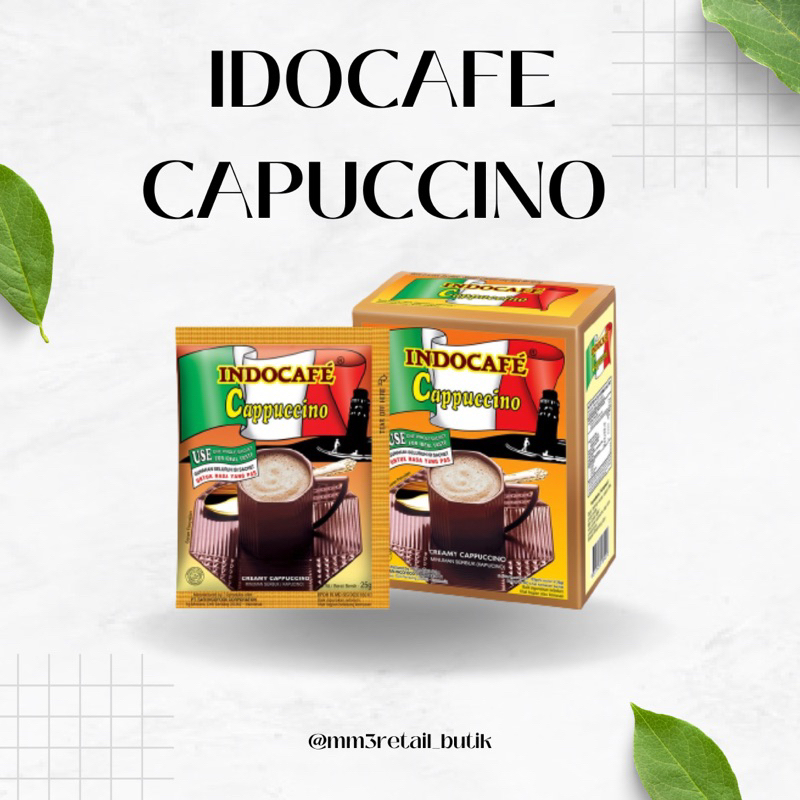 

Indocafe Cappuccino (5 sachet)