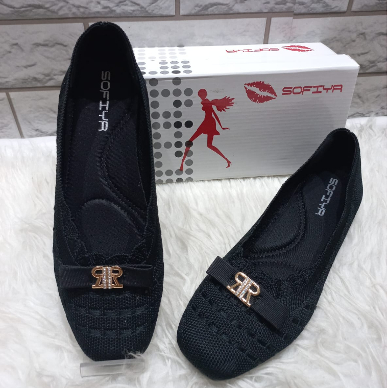 Sofiya 5012-5 Sepatu Rajut Sofiya Wedges Terbaru