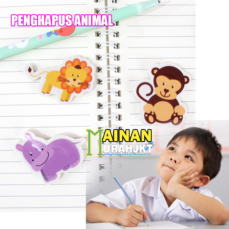 

FIGUREANS ATK ALAT PENGHAPUS KARAKTER SINGA ZH-1506 MOTIF PENGHAPUS ANIMAL PERLENGKAPAN SEKOLAH PENGHAPUS PENSIL