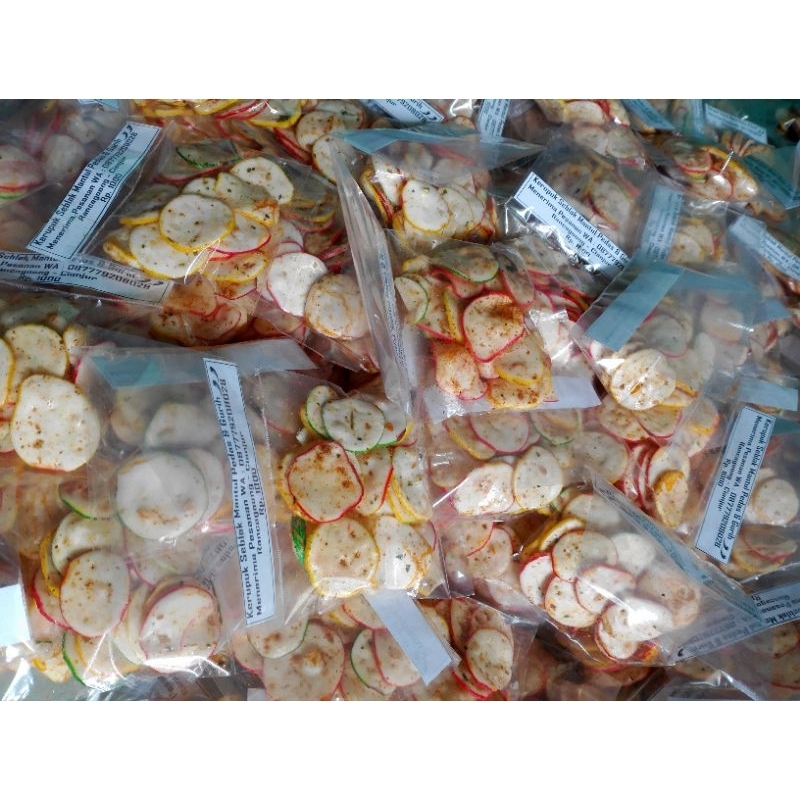 

kerupuk seblak daun jeruk