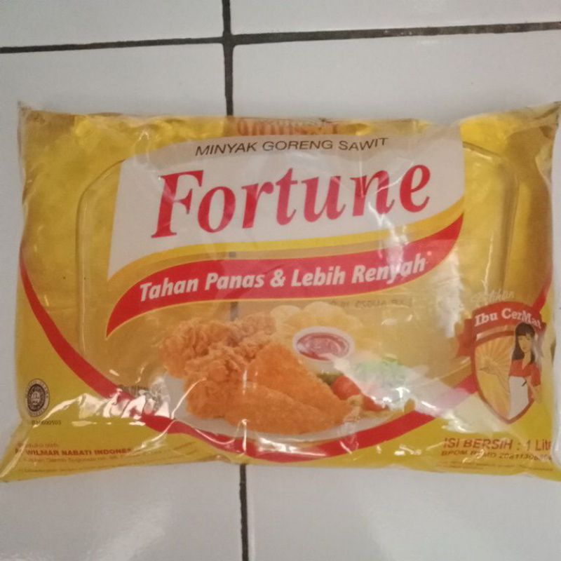 

Minyak Goreng Fortune Bantal 1ltr