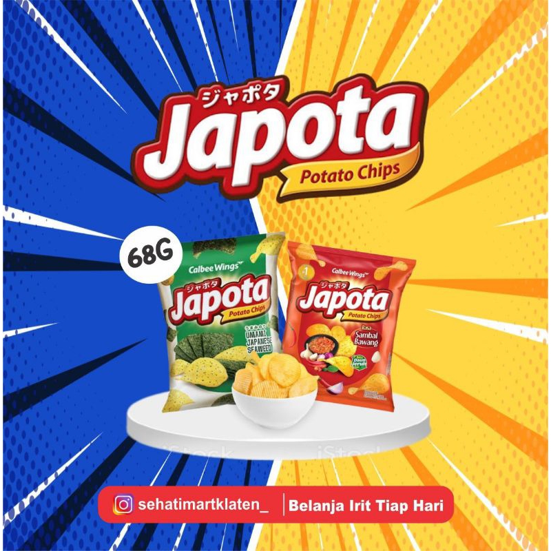 

Japota Potato Chip 68g