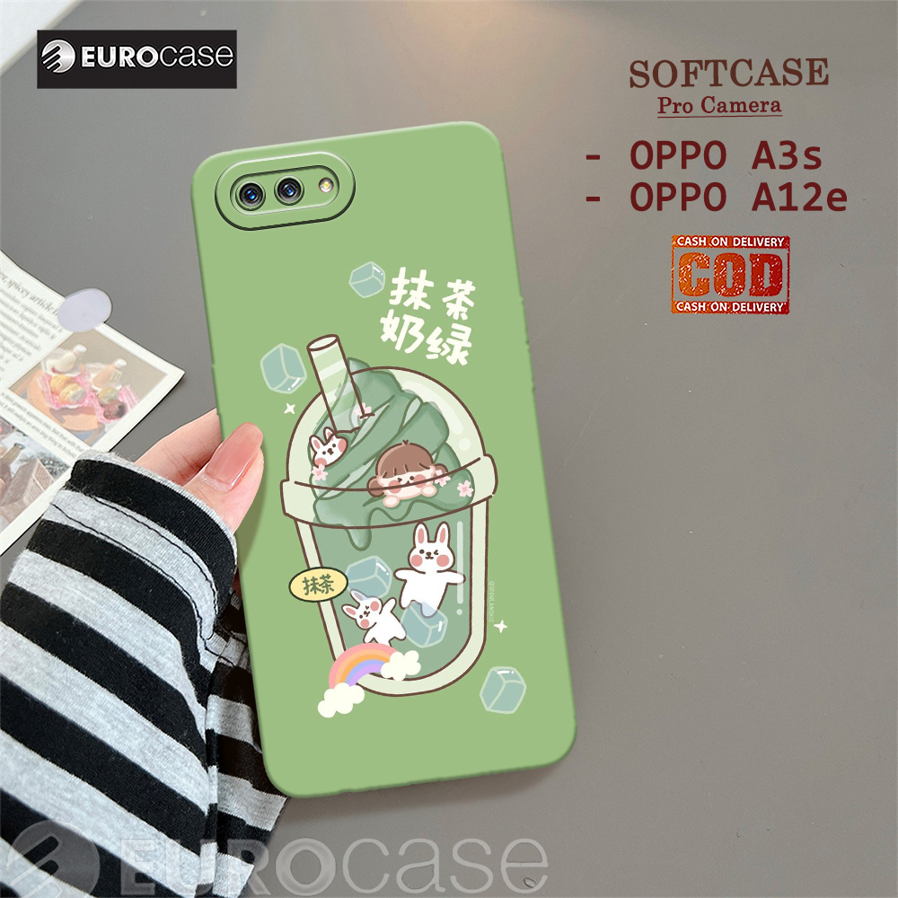 Casing Hp Oppo A3S / Oppo A12E - Fashion Case Kartun - Soft Case Hp Oppo A3S / Oppo A12E - Kesing Hp