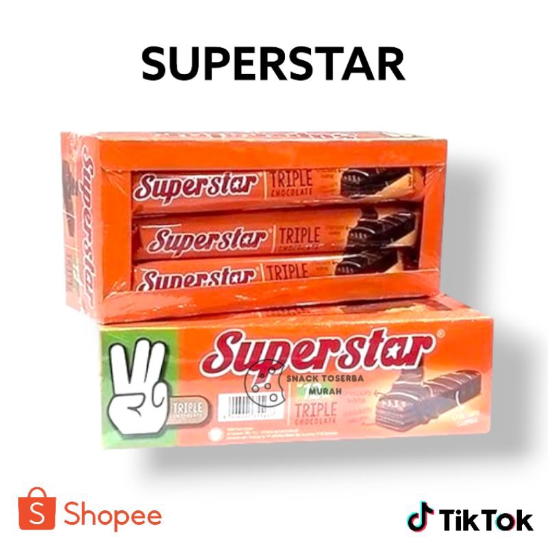 

[ HARGA MURAH] WAFER SUPERSTAR ISI 12 PCS