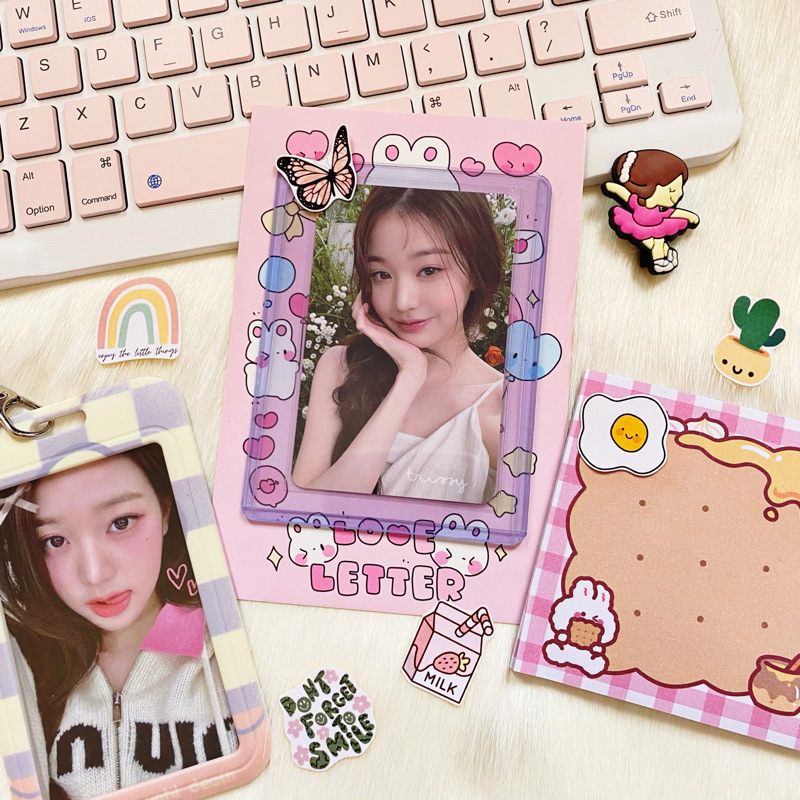 [ BOOKED] PC Photocard IVE Wonyoung Wony Dewy Hapa Kristin