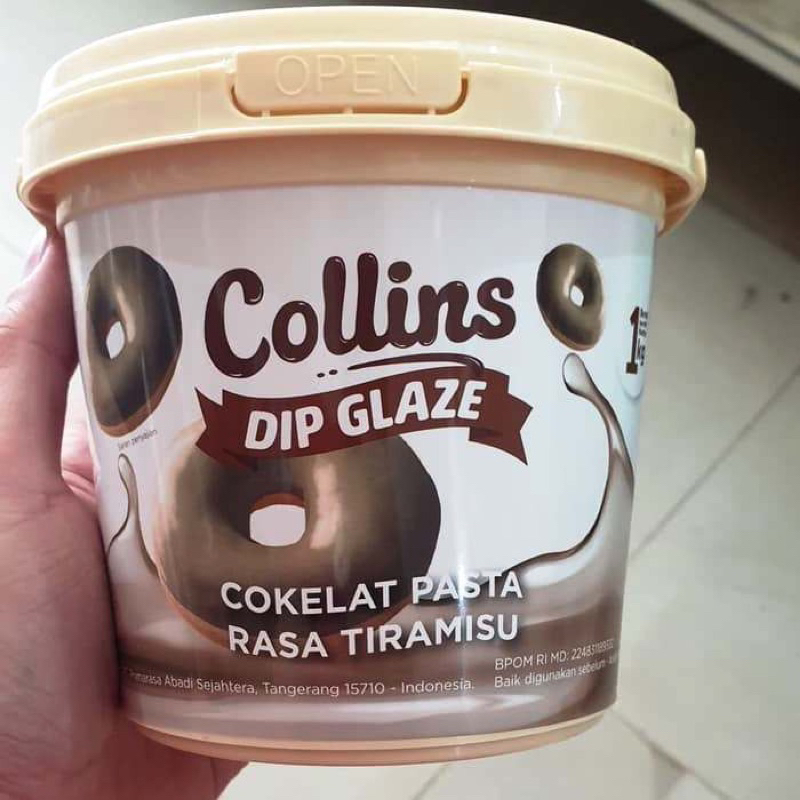 

HD Management Tiramisu Collins Dip Glaze selai 300gr
