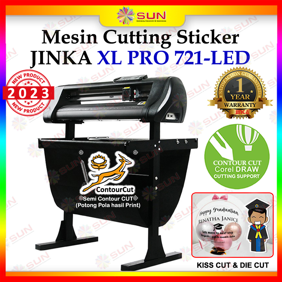 Mesin Cutting Sticker Jinka Pro 721 / 1351 - XL Pro LED ( Contour Cut )