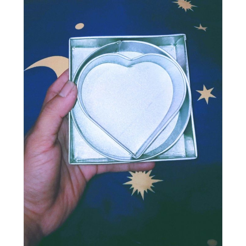 

1set loyang 3 macam bentuk mini