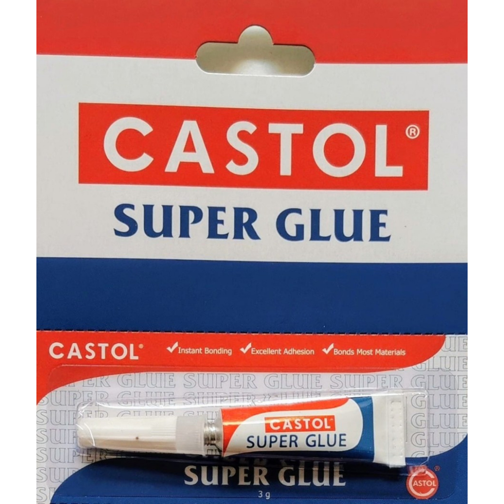 

Lem Castol Super Glue Tube 3g