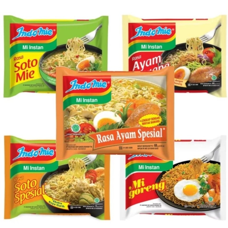 

Indomie All varian 5 bungkus