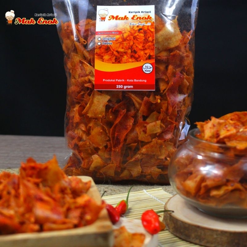 

Keripik Kriwil Mak Enok