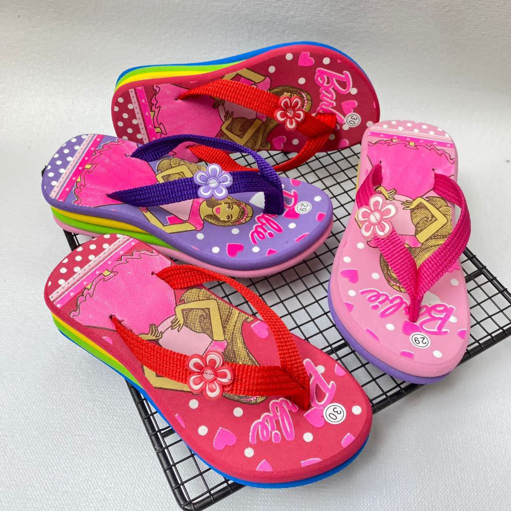 Sandal Anak Perempuan Barbei Terbaru 2023