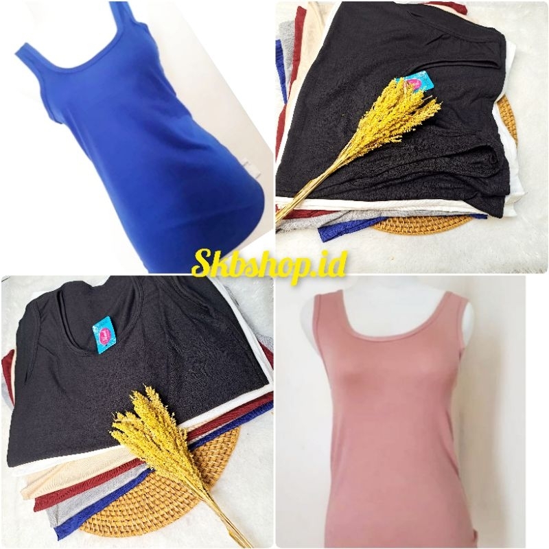 TANGTOP KAOS TALI BESAR,TENGTOP POLOS,DALAMAN CEWEK,TANKTOP WANITA,BAJU KETAT WANITA