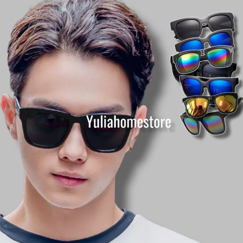 Kacamata anti radiasi | kacamata hitam | kacamata pria wanita | kacamata pantai | kacamata pelangi