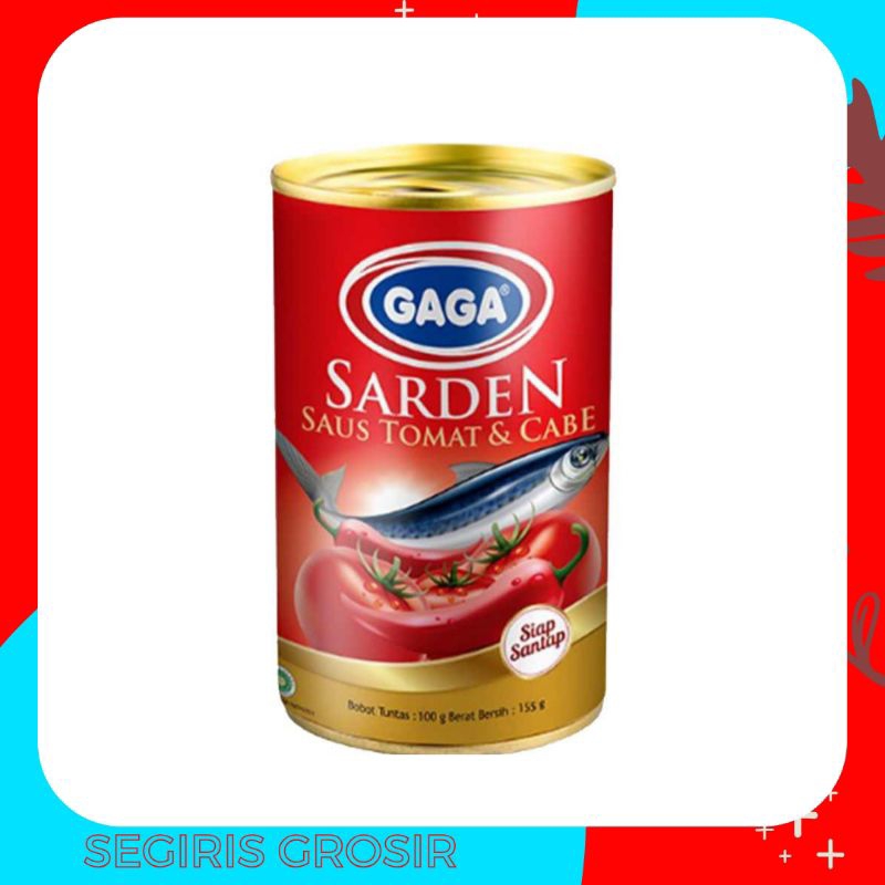 

Sarden Gaga Sardines Chili & Tomato 155G