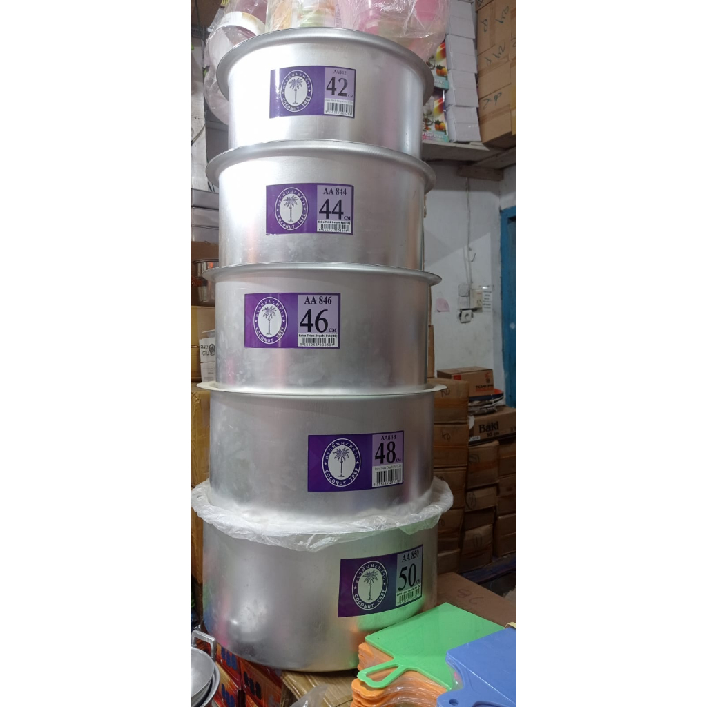 Panci jumbo panci Bugis panci set panci acara panci cap kelapa susun 5 panci set susun 5
