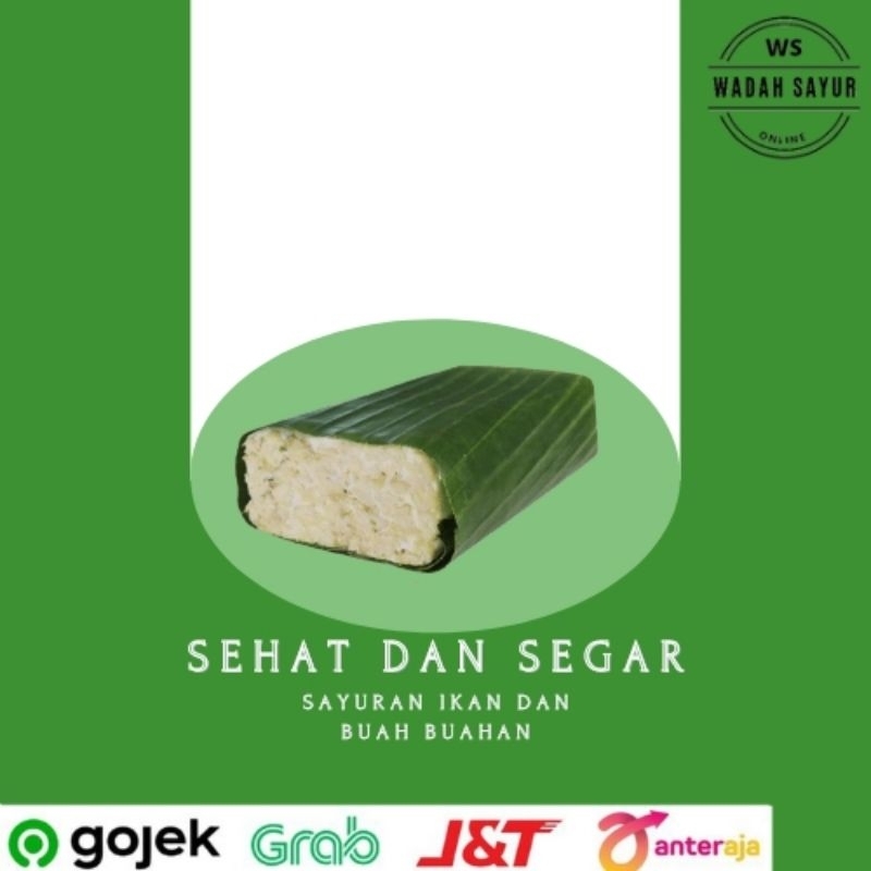 

Tempe Daun Pisang ( Kecil ) | Wadah Sayur Bogor