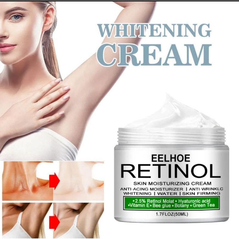 EELHOE RETINOL Cream Pemutih ketiak siku lengan