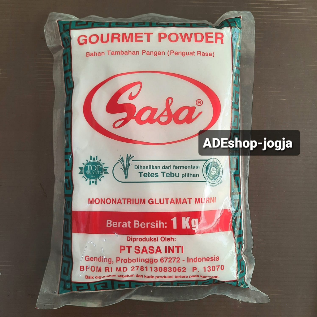 

sasa msg 1 kg bumbu penyedap gourmet powder micin mecin vetsin pecin