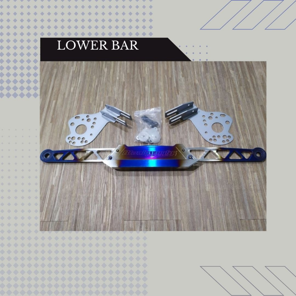 Lower bar Blackworks/Lowerbar Beaks Impor Universal Brio jazz Agya Ayla Hrv Vios Ayla