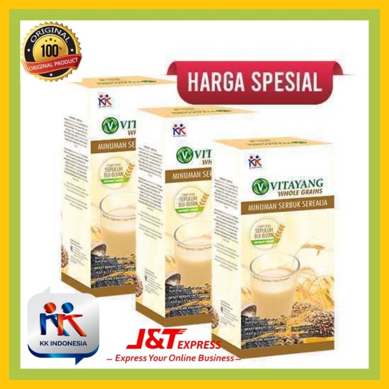 

3 Box Vitayang Whole Grains
