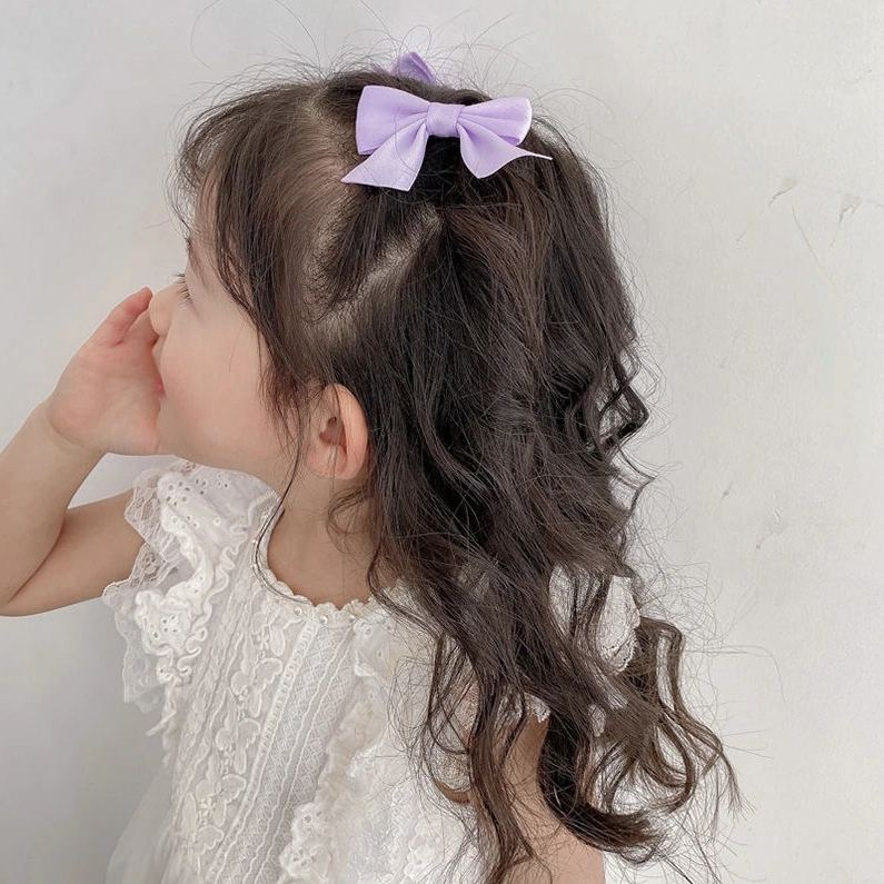 1 Set 2PCS Jepitan Rambut Pita / Jepit Lucu Anak / Hair Pin Korea