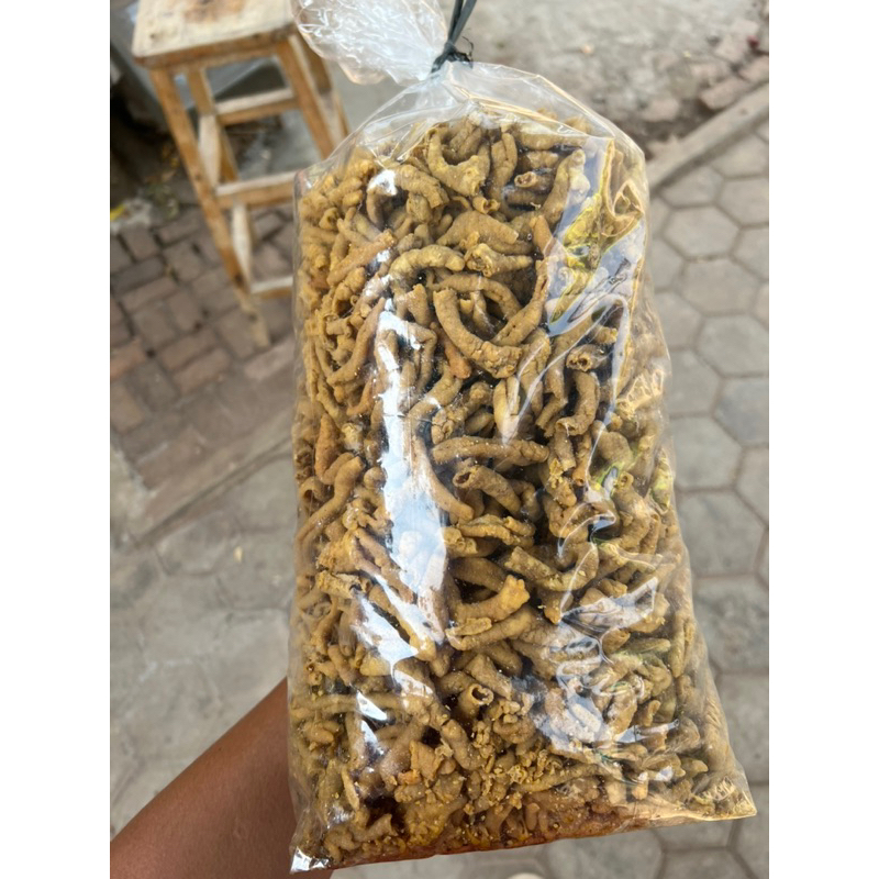 

Kripik Usus Crispy Juragan 1 Bal 2 kg & 1,5 Kg