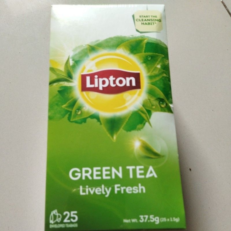 

lipton green tea lively fresh 25tea bag