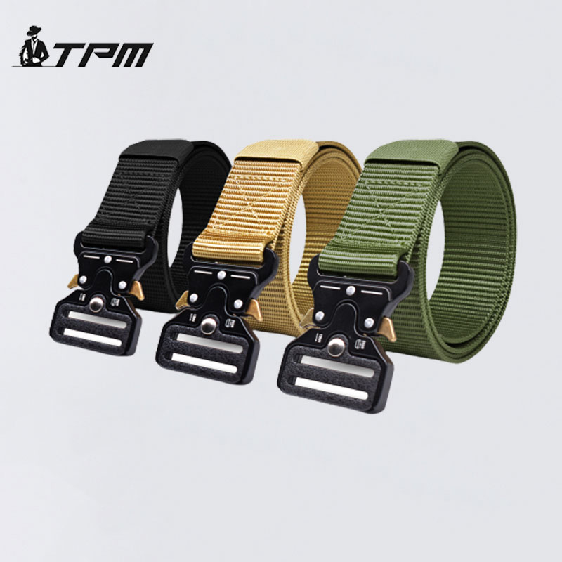 TPM Ikat Pinggang Pria Canvas Militer