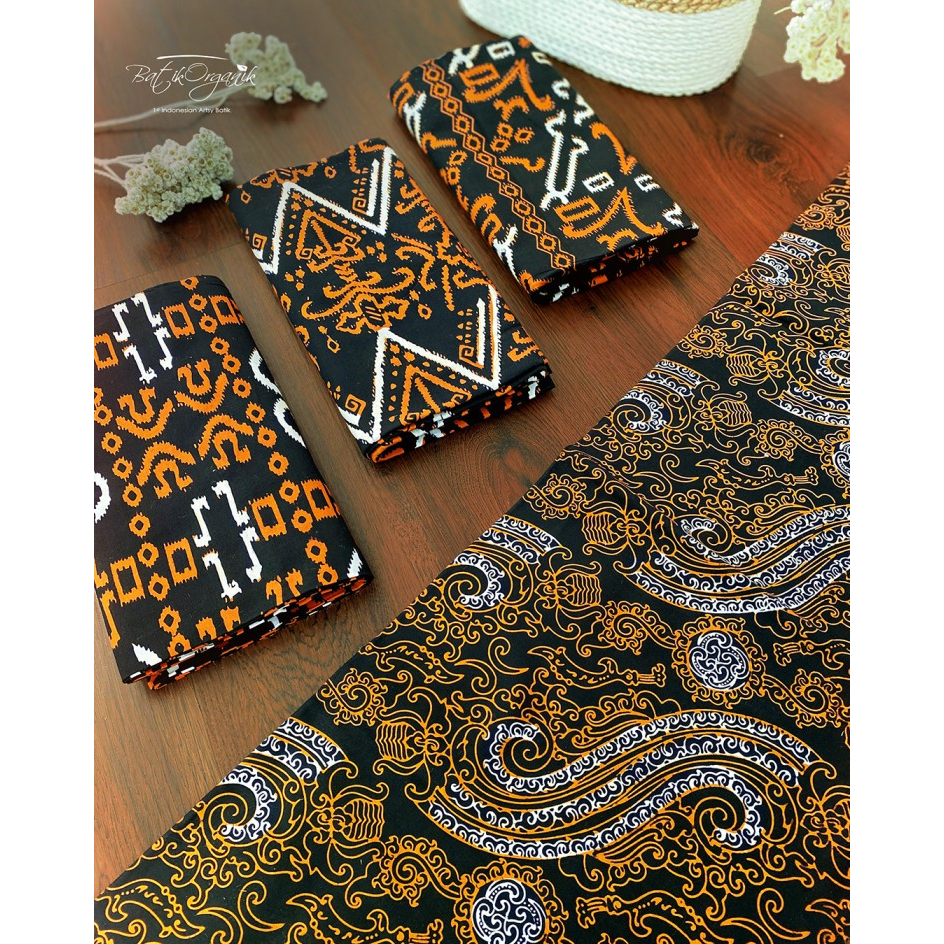 Kain Batik Katun-Viscose Cap Series Sogan