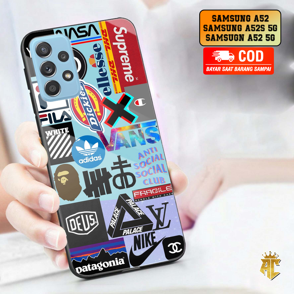 CASE SAMSUNG A52 / A52S / A52 5G - Casing SAMSUNG A52 Terbaru 2023 AERO STORE [ MOTIF 20 ] Silikon -
