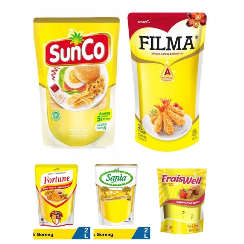 

Minyak 2 Liter Aneka Merk