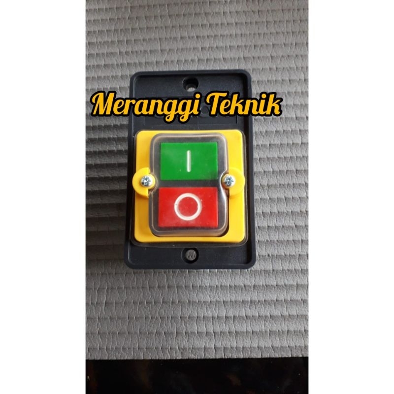 Saklar switch on off mesin bubut 5A water proof 220 - 308 V 10 A bor duduk