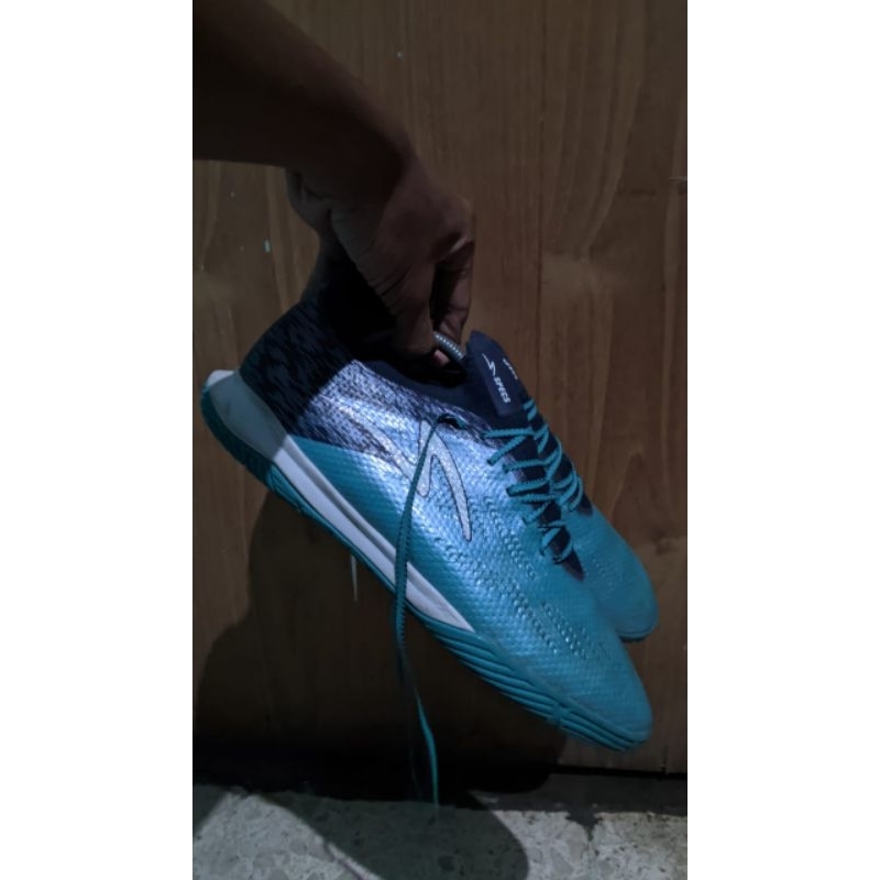 Sepatu futsal specs accelerator alpha Elite In - aqua/astra aura/white
