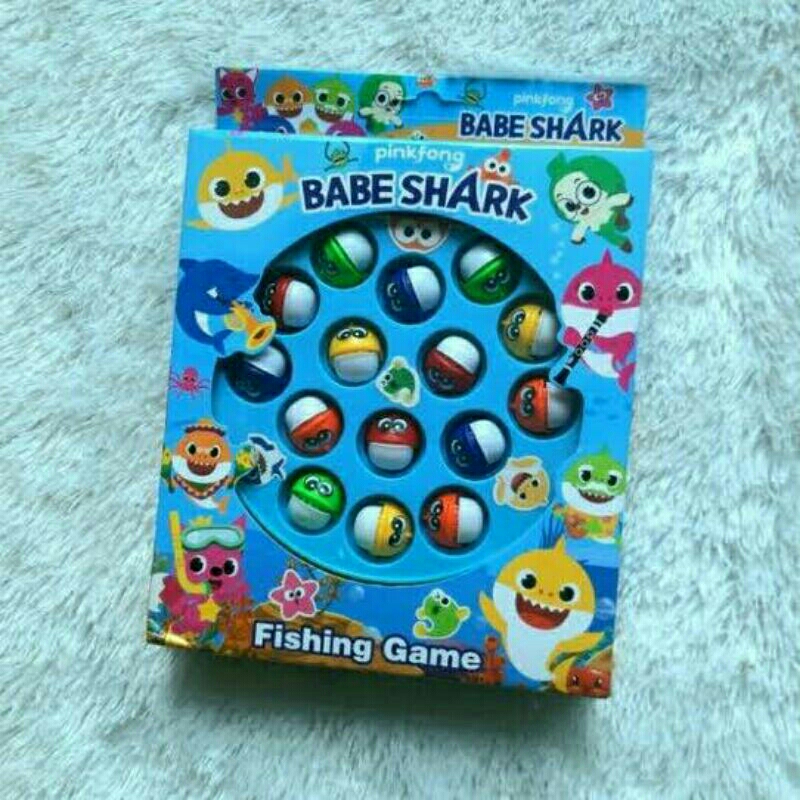 FISHING TOY BABY SHARK / MAINAN ANAK MEMANCING BABY SHARK