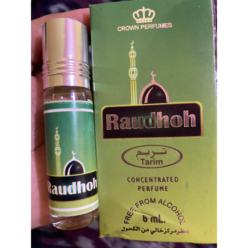 PARFUME TARIM RAUDHOH 6 ML ROLL ON / TARIM PARFUME FREE ALCOHOL