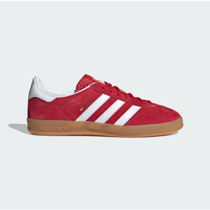 Adidas Gazelle Indoor Red Scarlet White Gumsole ORIGINAL H06261