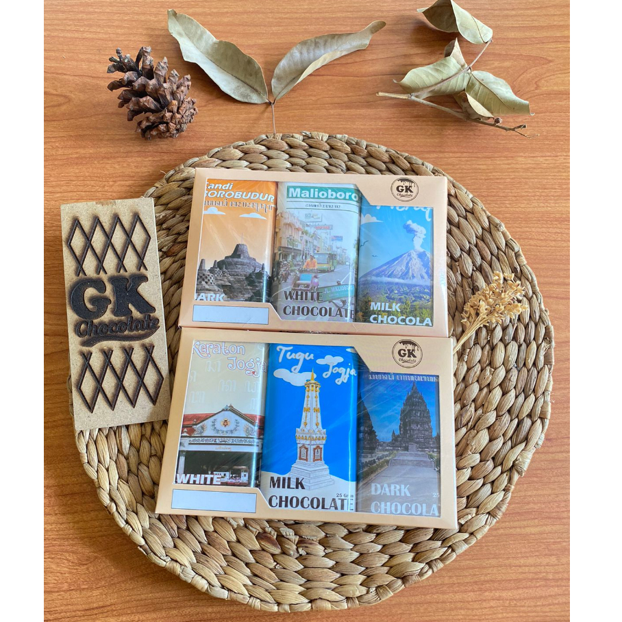 

COKELAT GIFT REGULAR MIX ISI 3 | Coklat Oleh-oleh Khas Jogja